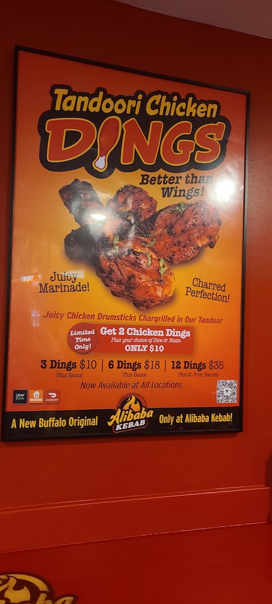 Alibaba Kebab Menu - Image 1