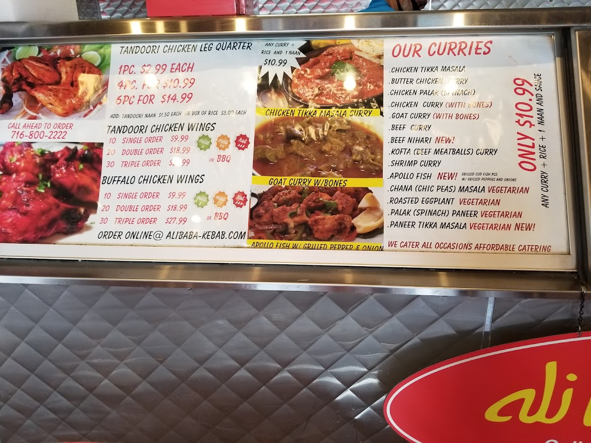 Alibaba Kebab Menu - Image 3
