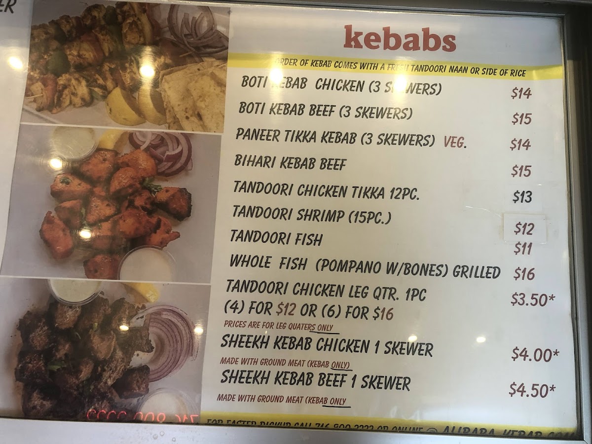 Alibaba Kebab Menu - Image 5